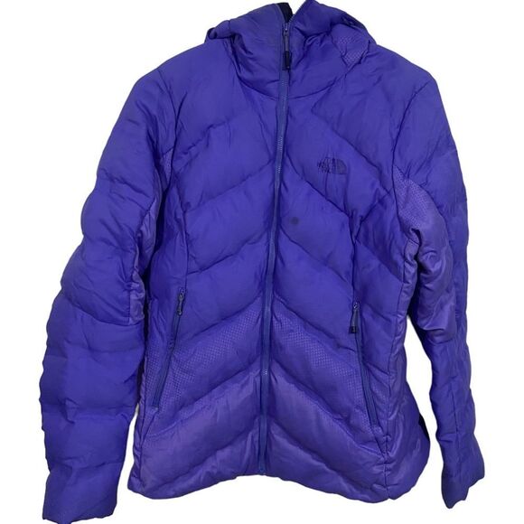 The North Face Purple Puffer Winter Jacket - Picture 1 of 5